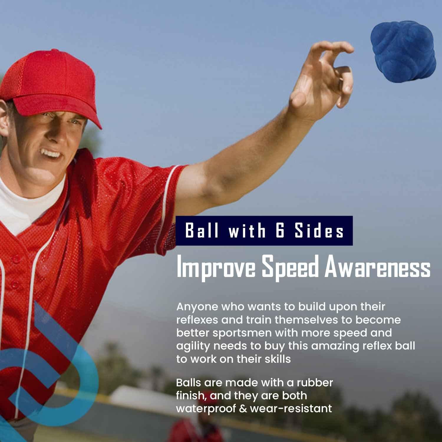 Splay Cricket Reaction Ball - Orange Large : Sports & Outdoors