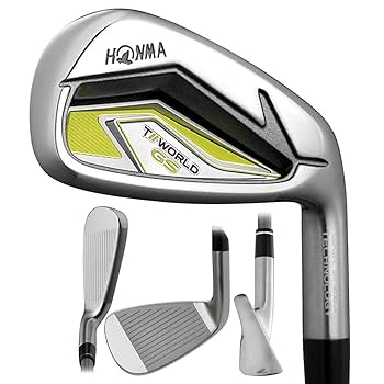 HONMA ツアーワールドGSアイアンセット 5本セット Amazon.co.jp: HONMA ツアー ワールド GS アイアンセット RH 5
