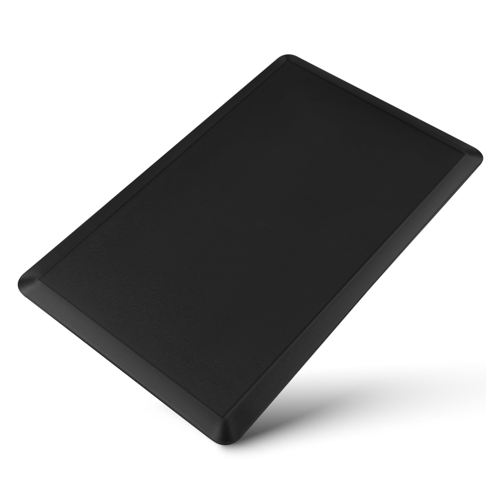 Tapete antifatiga negro de 44x71 cm ideal para trabajar de pie con total comodidad