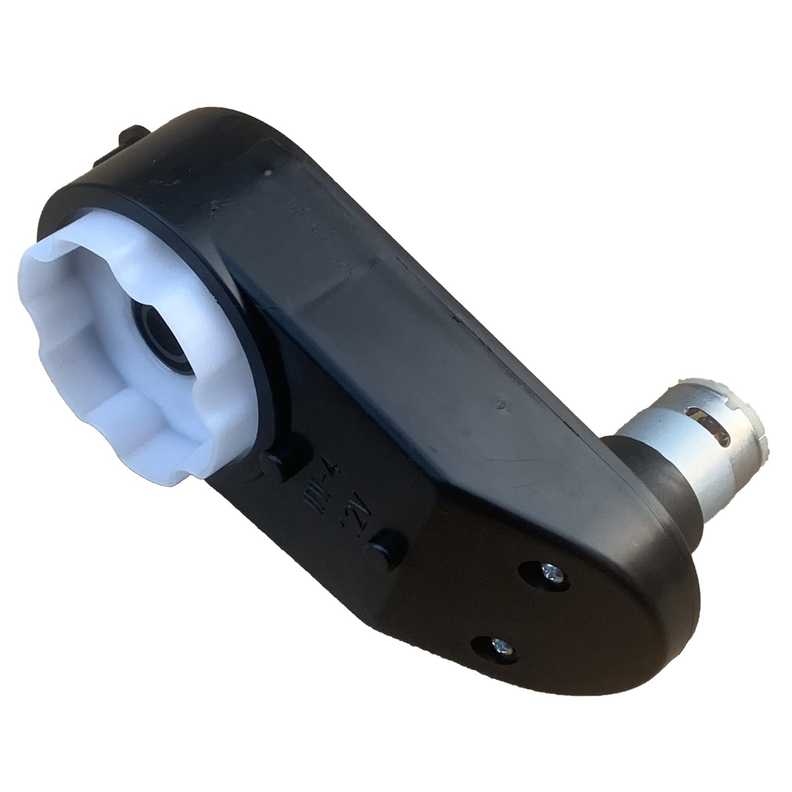 WW-4 12 Volt Gearbox with DC Motor, 12V390 16000RPM Motor with Gear Box Children Electric Ride On Car Replacement Parts