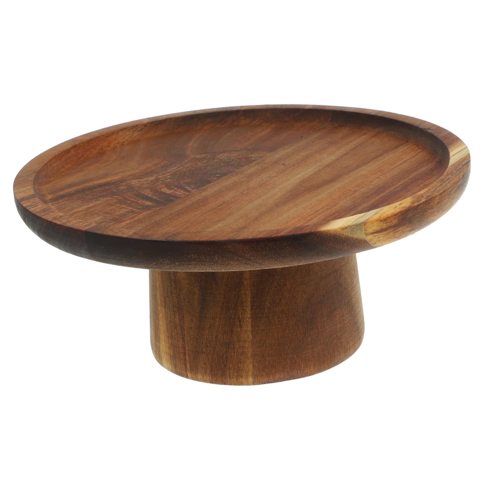 Gatuida Vassoio Decorativo in Legno Base Stabile Espositore per Torte e Dessert Contenitore per Frutta e Snack per Feste e Ristoranti
