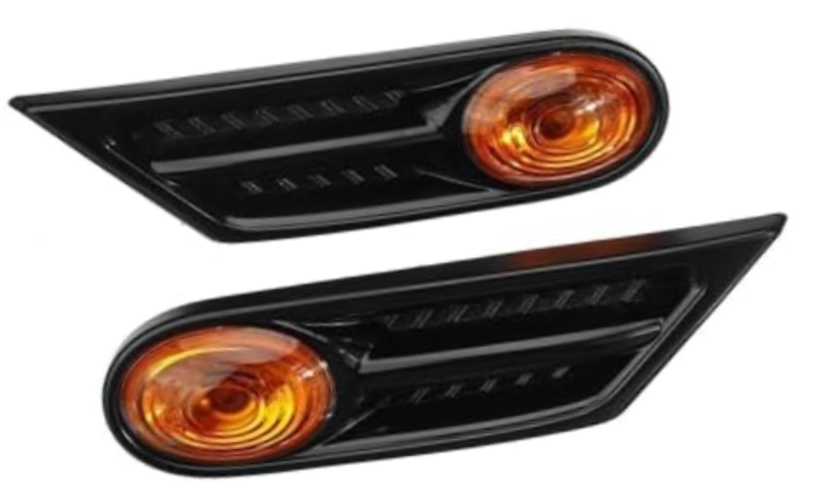 Dla BMW, dla Cooper R56 R57 Osłona reflektora Lampy przednie Osłony boczne Światło obrysowe samochodu Kierunkowskaz Migacz Lampka sygnalizacyjna w lusterku bocznym (Amber) Lampka (Amber)