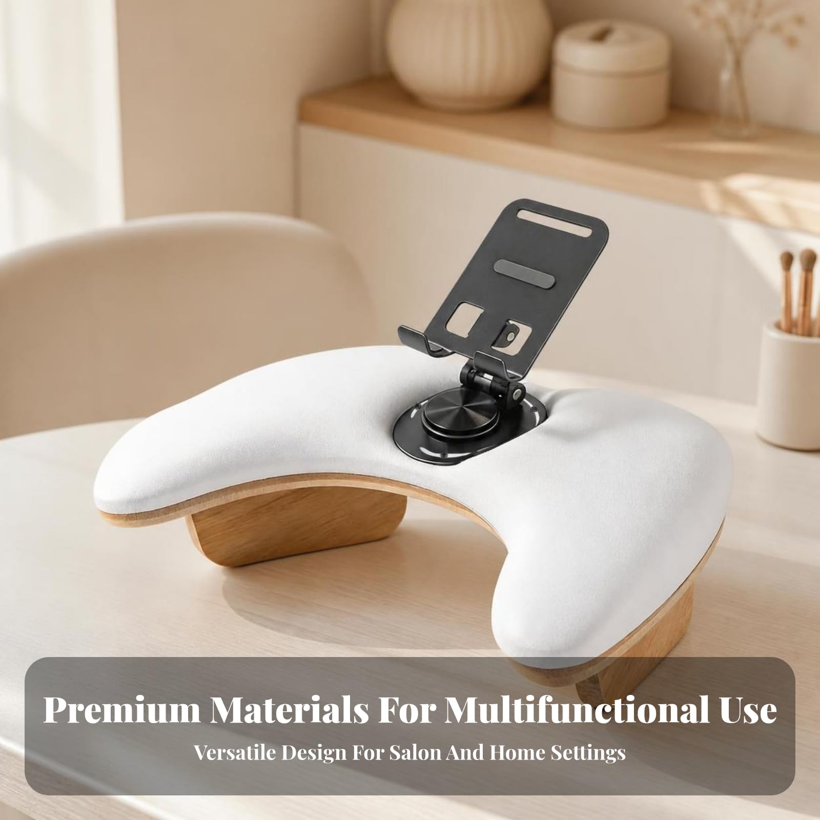 Support Main pr Manucure Compact | Rotatif, Stable, Mobilier, pr manucure à Domicile, Prothésistes Ongulaires,
