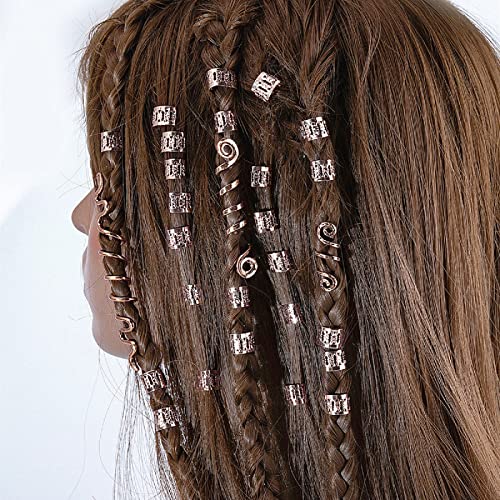 28 Accesorios de Pinzas para Cabello en Espiral Metal miniatura 5