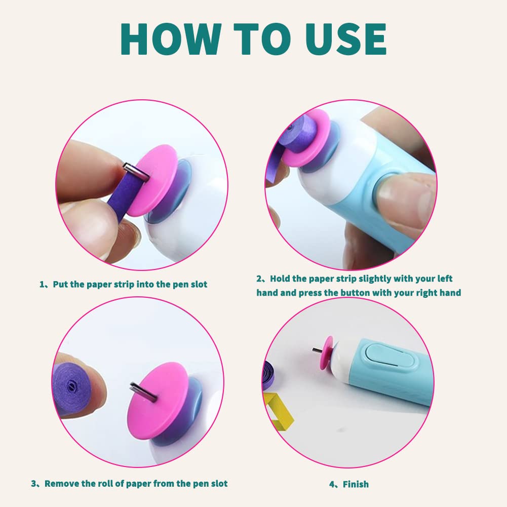 Set 7 Strumenti Per Quilling E Lavori Artistici | Per Biglietti, Carta E Progetti Fai Da Te - Foto 5