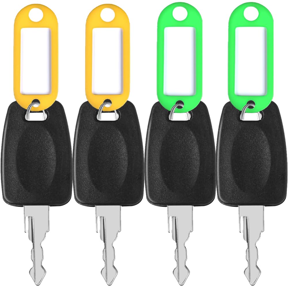 4PCS Luggage TSA Keys 007 002 for Baggage‌ Suicase Padlock Replacement