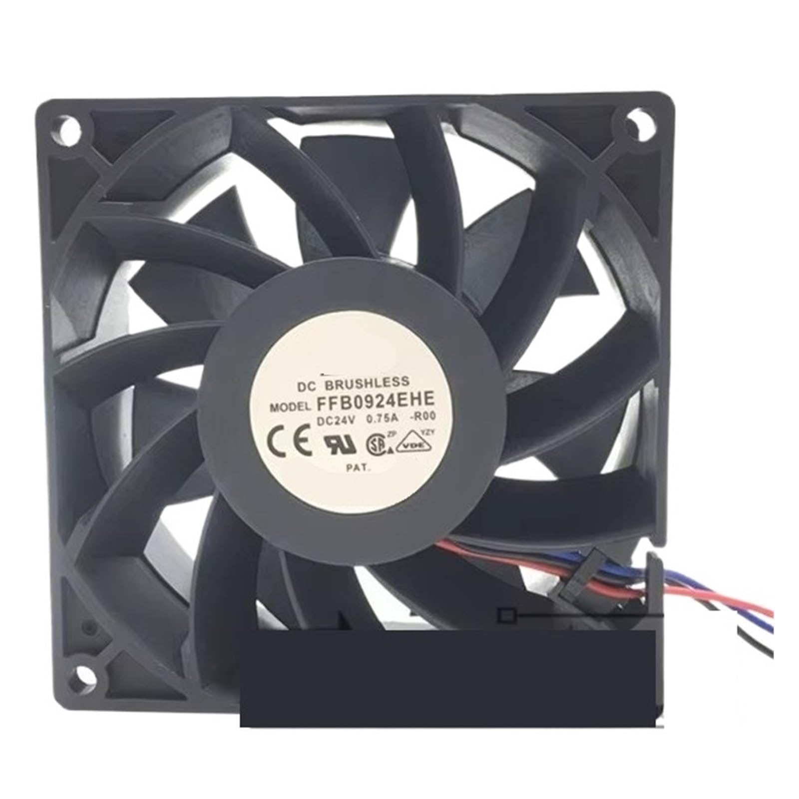 Vdoqtljt One Color 24V 0.75A Ffb0924ehe 90 * 38Mm 9Cm Cooling Fan(3-Wire A2)