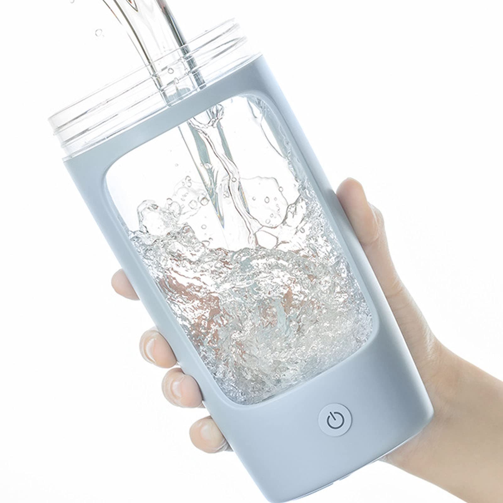 Bottiglia Shaker proteica elettrica da 650 ml, Tazze Shaker per frullati proteici, Miscelatore Portatile USB Ricaricabile per proteine, Tazza Miscelatore in Polvere in plastica
