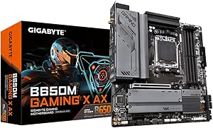 GIGABYTE B650M GAMING X AX AMD Wi-Fi 6E RZ616 Gaming Anakart : Amazon ...