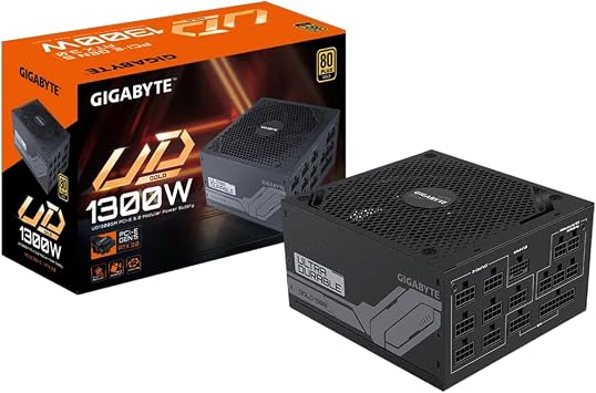 Gigabyte Psu Modular 1300w 80+gold Ud1300gm Pg5 140mm Fan
