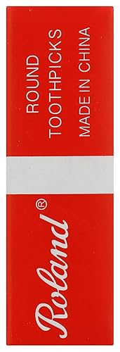 Miniatura 5 de Roland - Palillos de dientes redondos de madera, 250 CT