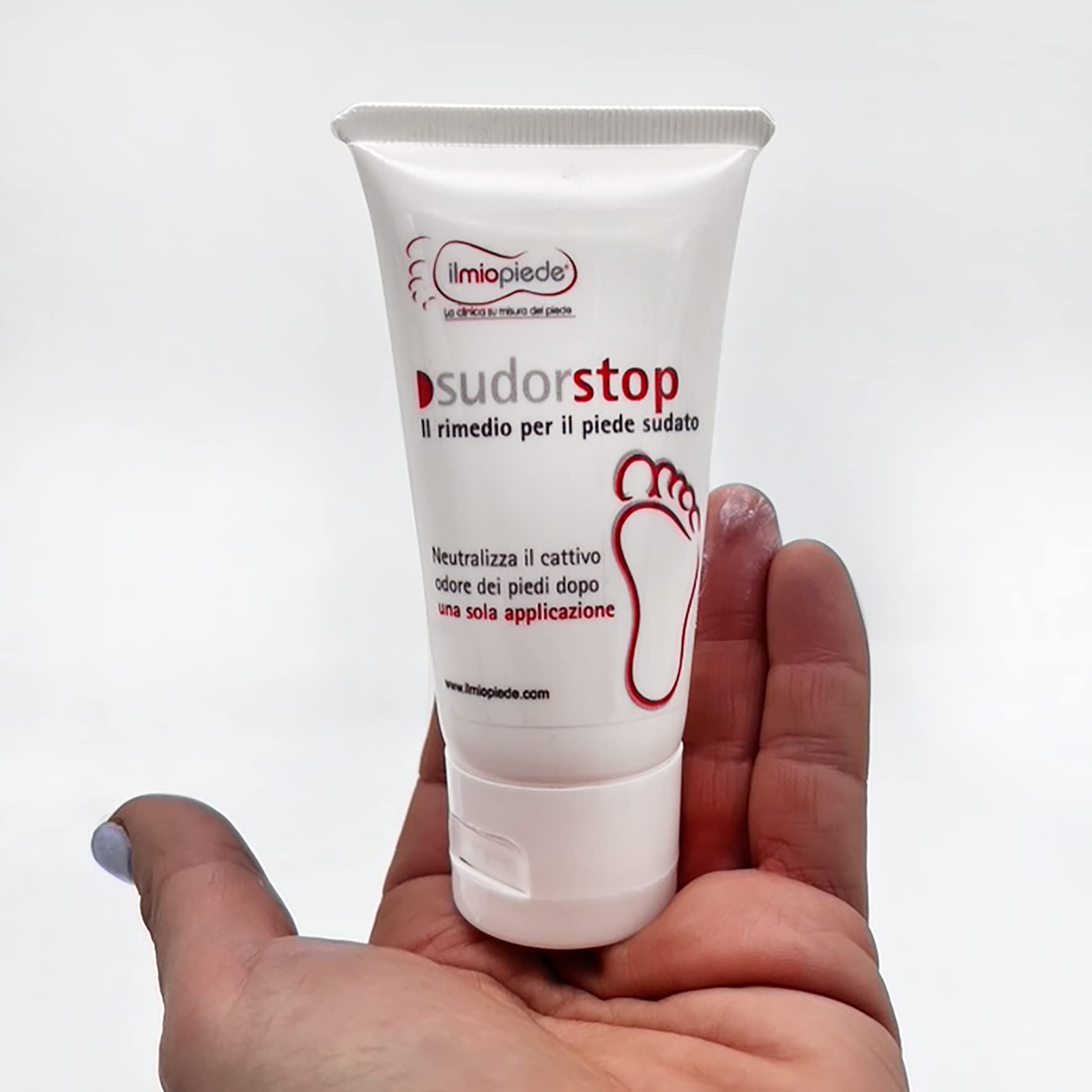 Sudorstop Formato Travel Crema naturale per la sudorazione e il cattivo odore del piede - Risultati fin dalla prima applicazione