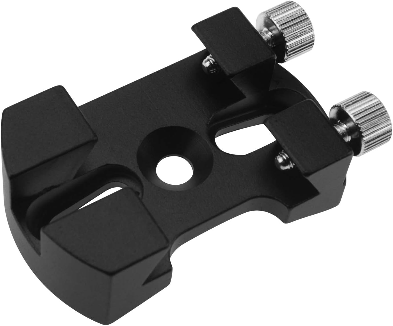 Super Cheap 🛒 Astromania Universal Quick Release Finder Shoe Base for Schmidt Cassegrains and Other Telescope 130-400mm Diameter - for MQR III&IV/Witty One and V-Bracket - Black