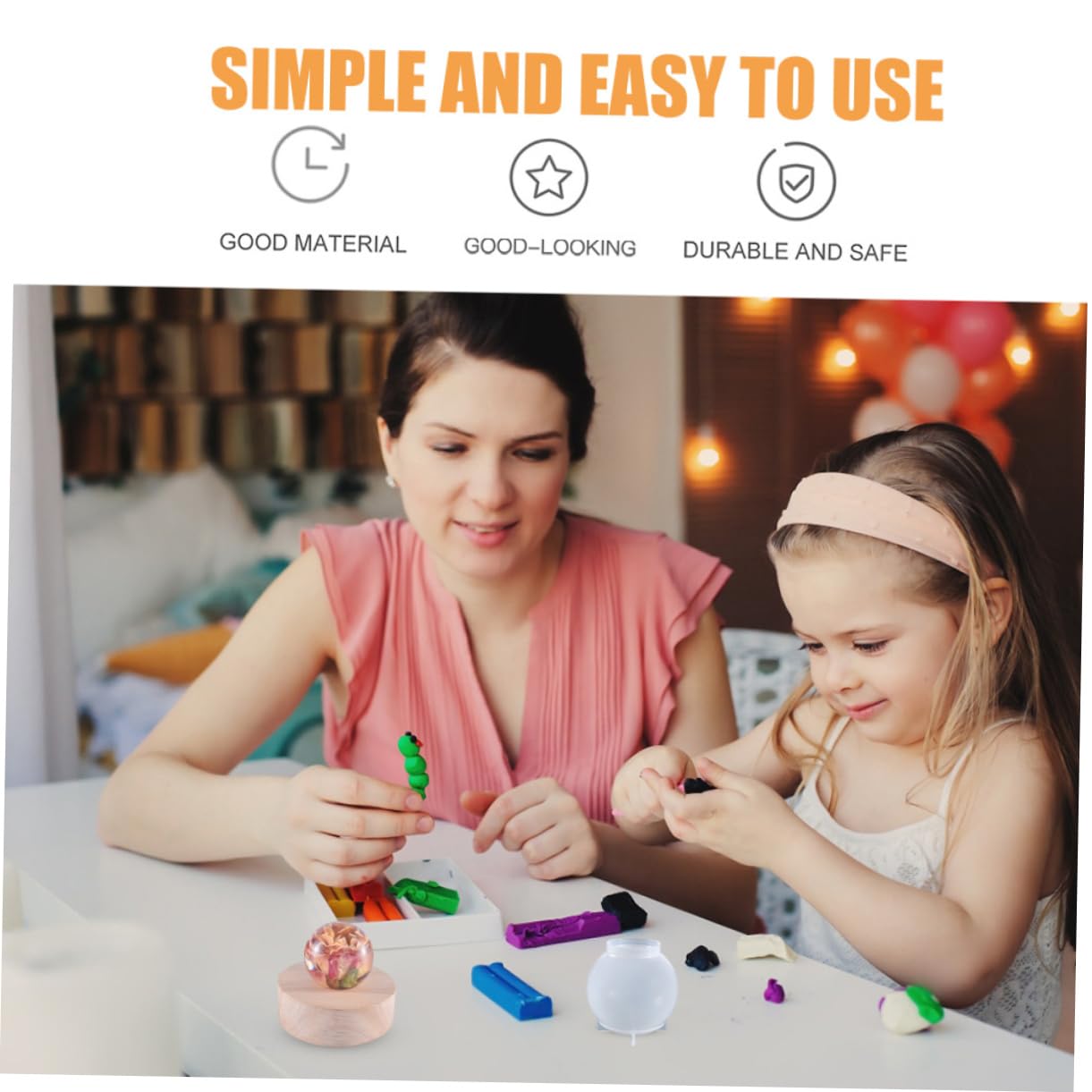 SHINEOFI 5pezzi Stampo Silicone Per Resina Epossidica Sfera Per Creazioni Artigianali e Decorazioni Da Facile Da Usare Resistente e Riutilizzabile