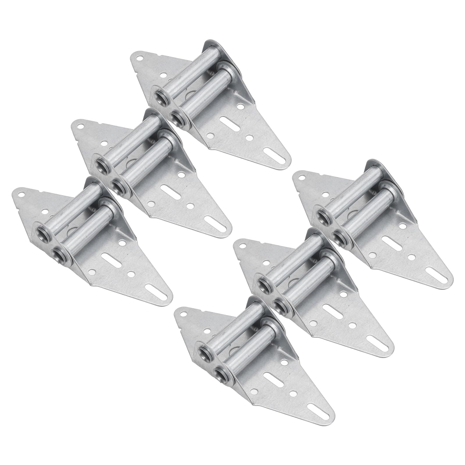 Charnière de porte de garage en acier inoxydable Ausla kit de 6 pièces renforcées durables
