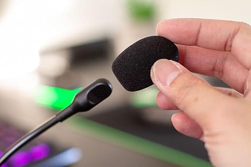 Miniatura 2 de LEFXMOPHY Blackshark - Filtro Pop de repuesto para Razer BlackShark V2  V2 Pro  V2 XKaira Pro Gaming Headset Micrófono Cubierta de espuma para