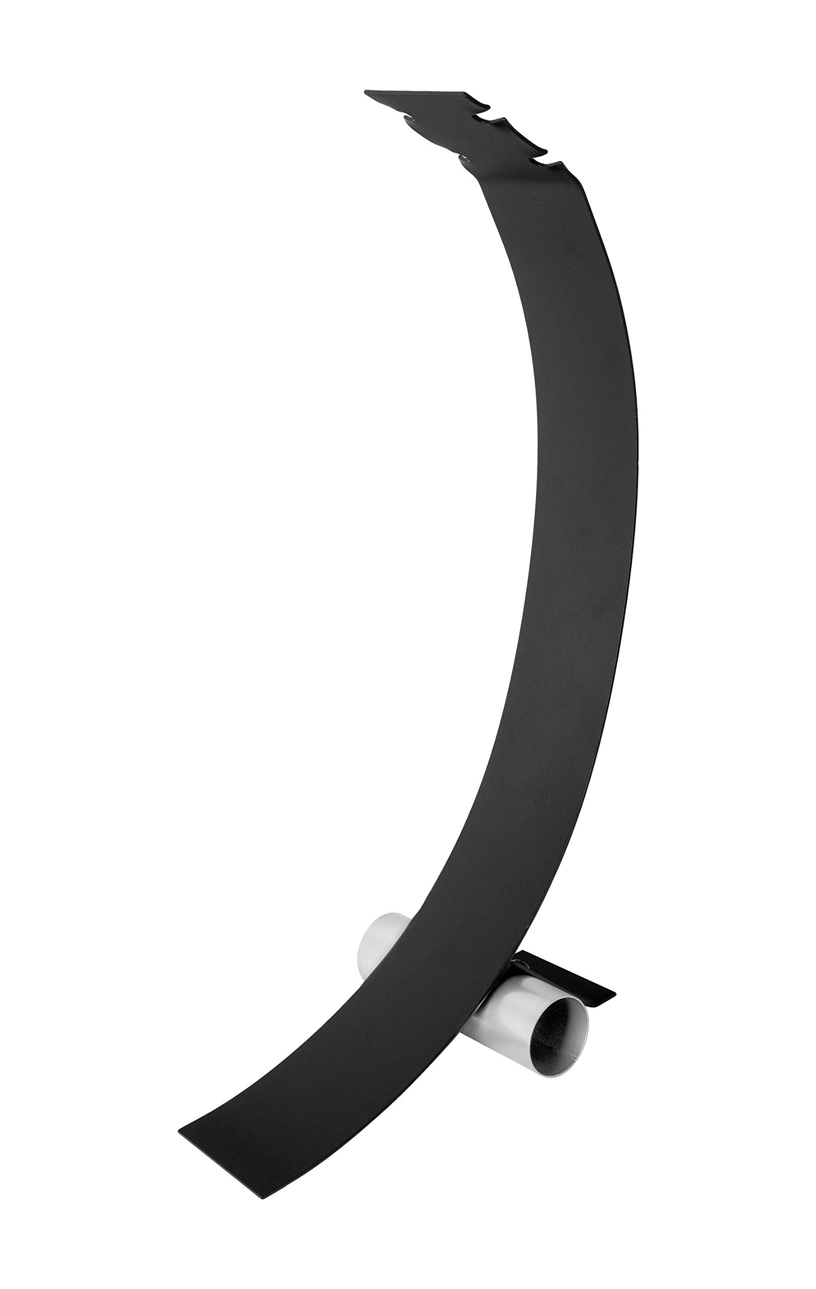 ADGO - Set di attrezzi per camino, 5 pezzi, stile moderno, poker, pennello, paletta, pinza, supporto in acciaio INOX, colore: Nero