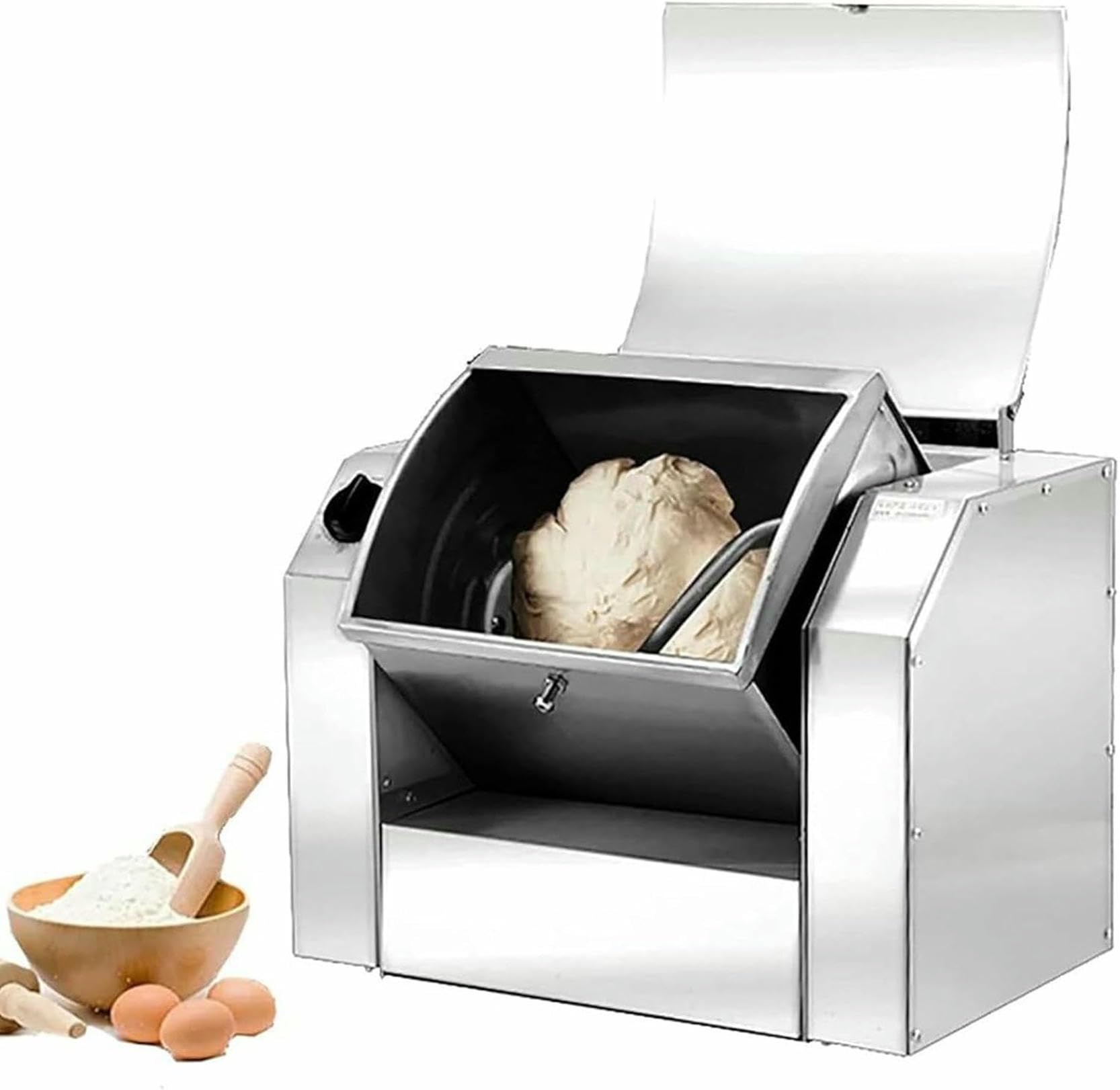 Impieno Commerciale, Stampante Commerciale, Stampante in Acciaio Inossidabile 1100/1500 W, Masso Professionista 30/50 kg/h, per Fare Pasta E Pizza, 5 kg