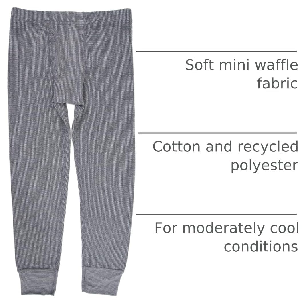 Fruit of The Loom Boys' Premium 2-Pack Thermal Waffle Bottom