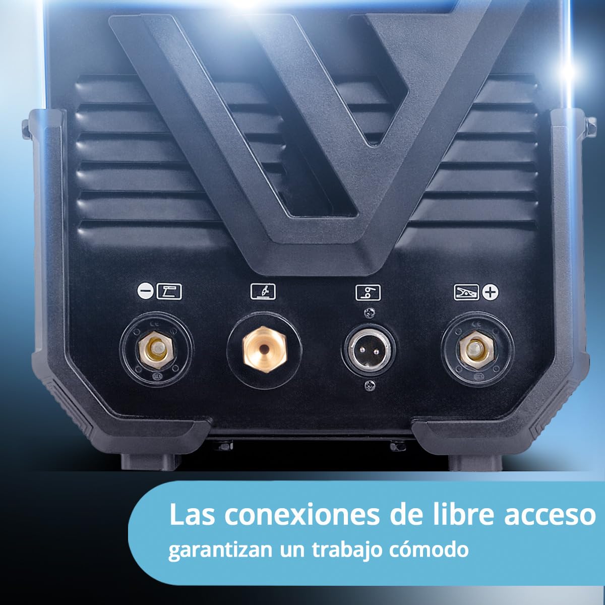 STAHLWERK Soldador combinado 2 en 1 AC/DC TIG 200 ST – Máquina de soldar TIG & MMA (Electrodo/ARC) hasta 200 A, encendido HF, Hotstart, Anti-Stick, modo 2T & 4T, soldadura AC TIG para aluminio, IGBT