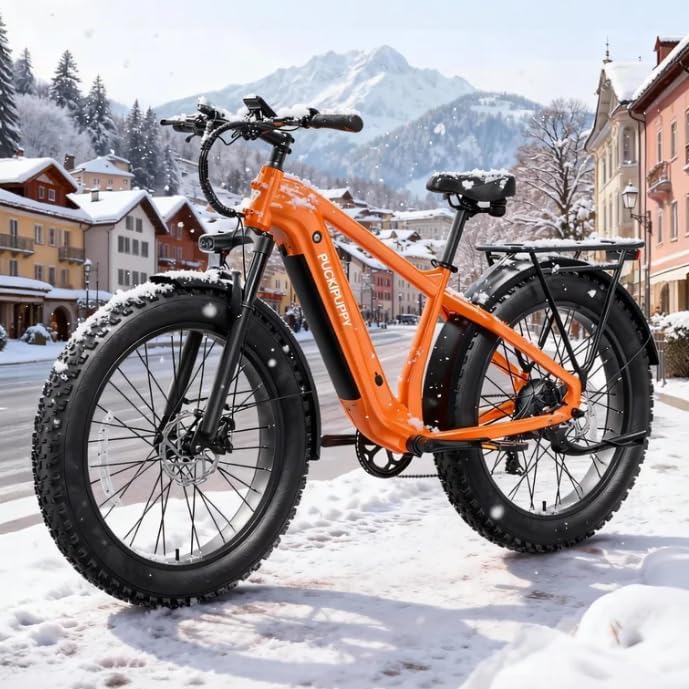 PUCKIPUPPY Electric Bike for Adults with 960W, 26