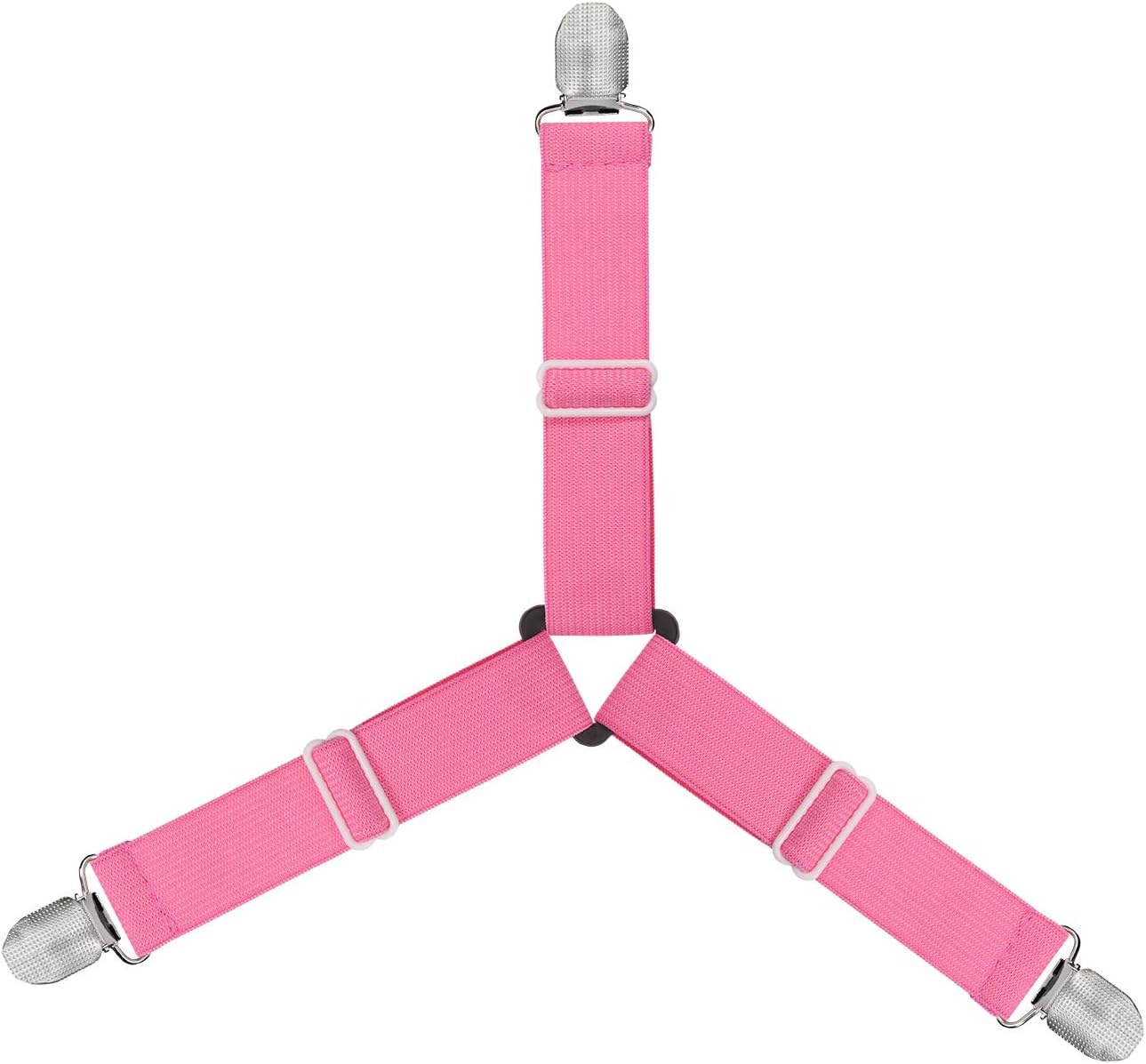 Mini Skater 4Pcs Bed Sheet Holders Straps Clip Elastic