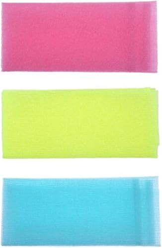 Miniatura 10 de Flybloom toalla de baño de cuerpo largo creativo toalla de baño exfoliante para viajes (azul)