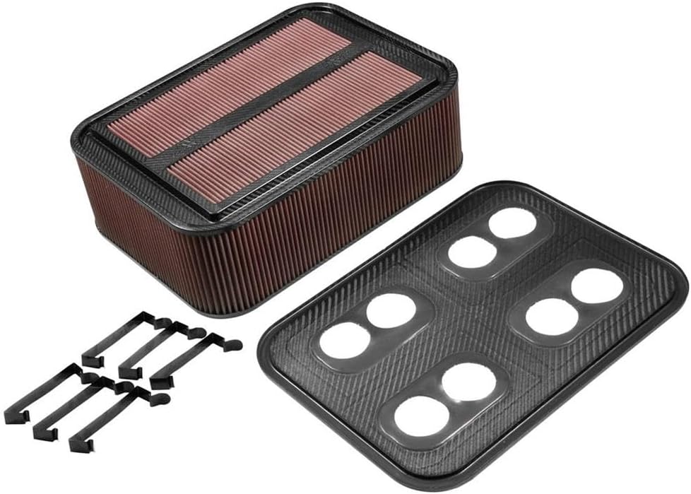 K&N 100-8562 Composite Airbox, filter top
