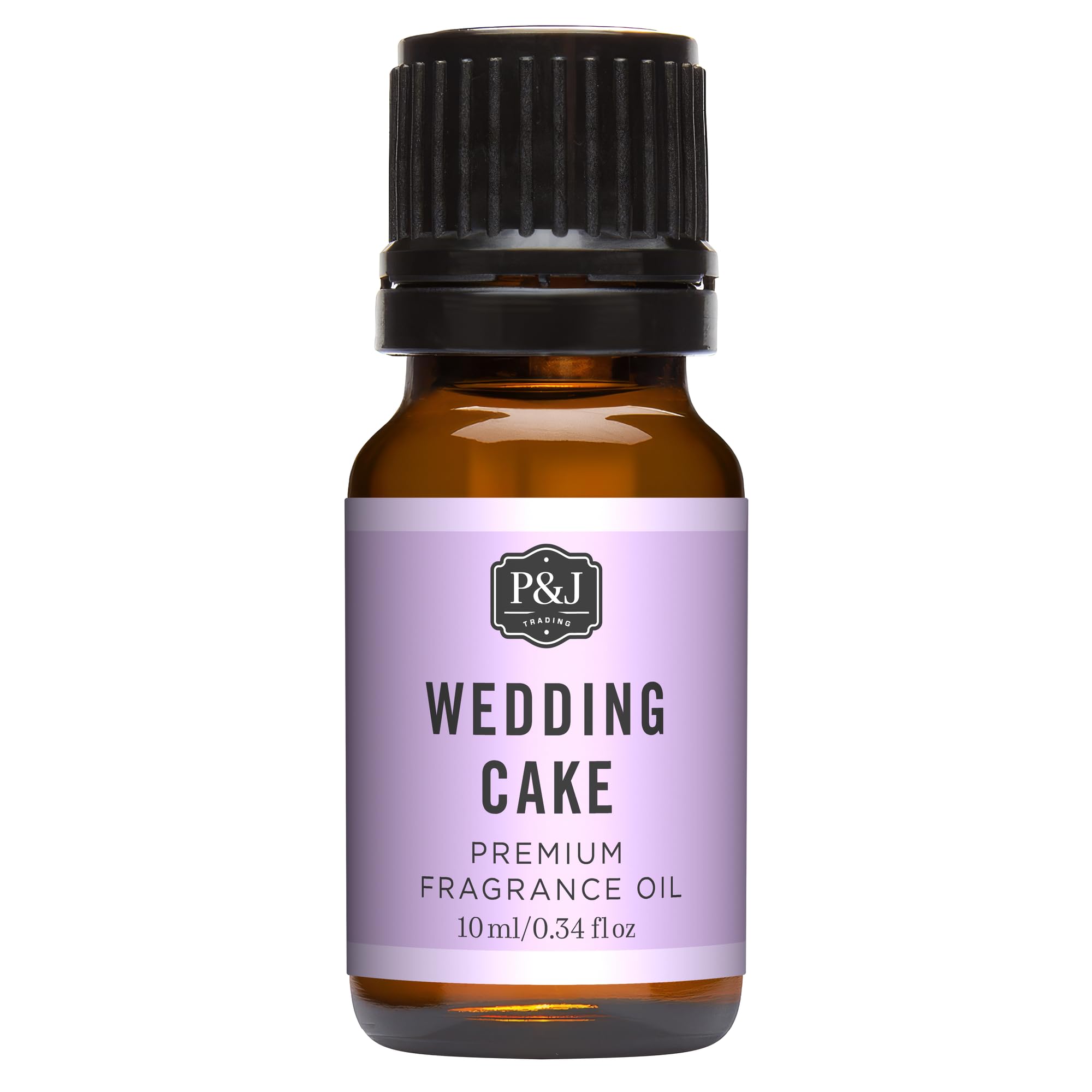 P&amp;J Trading Fragrance Oil for Diffusers for Home - Wedding Cake 10ml Fragrance Scents for Candle Making - Soap Making Supplies &amp; Car Diffuser Scents