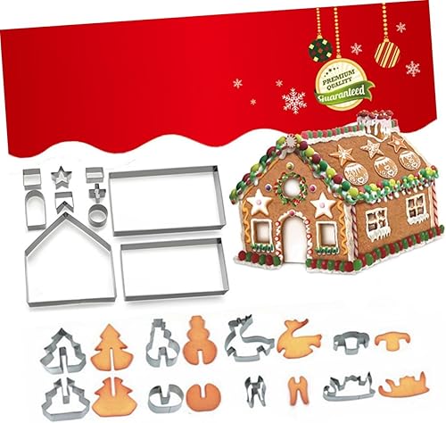 Miniatura 5 de NOLITOY 36 Pcs Cookie Cutter Cortadores De Galletas Cookie Cutters for Baking Santa Cookie Cutter Baking Cutter Cake Mold Stainless Steel