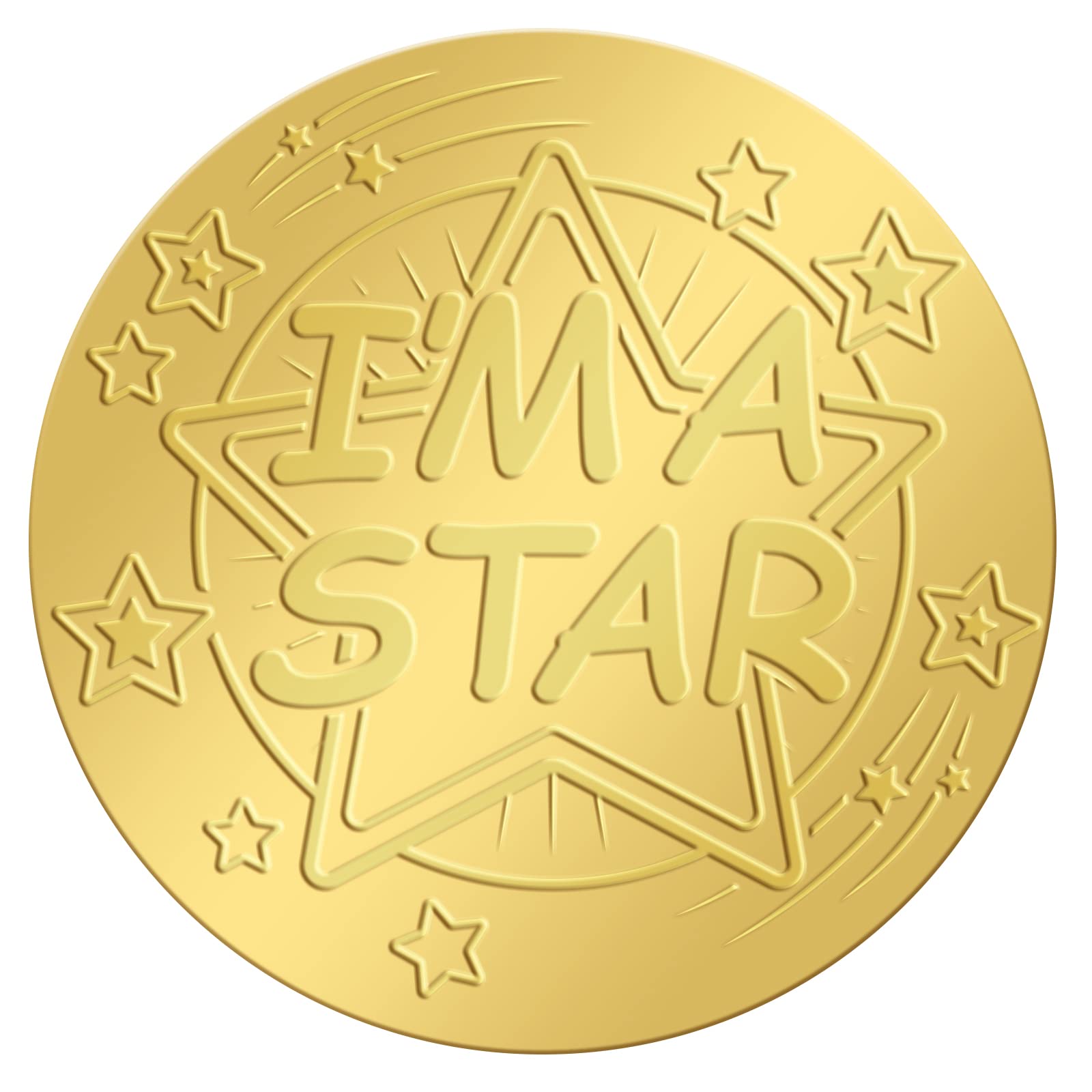 Graduation Embossed Seals 36 Sets Gold Foil Certificate Seals Self Adhesive Award Stickers Ribbon Embossed Sealing Stickers For Diploma Competition Graduation