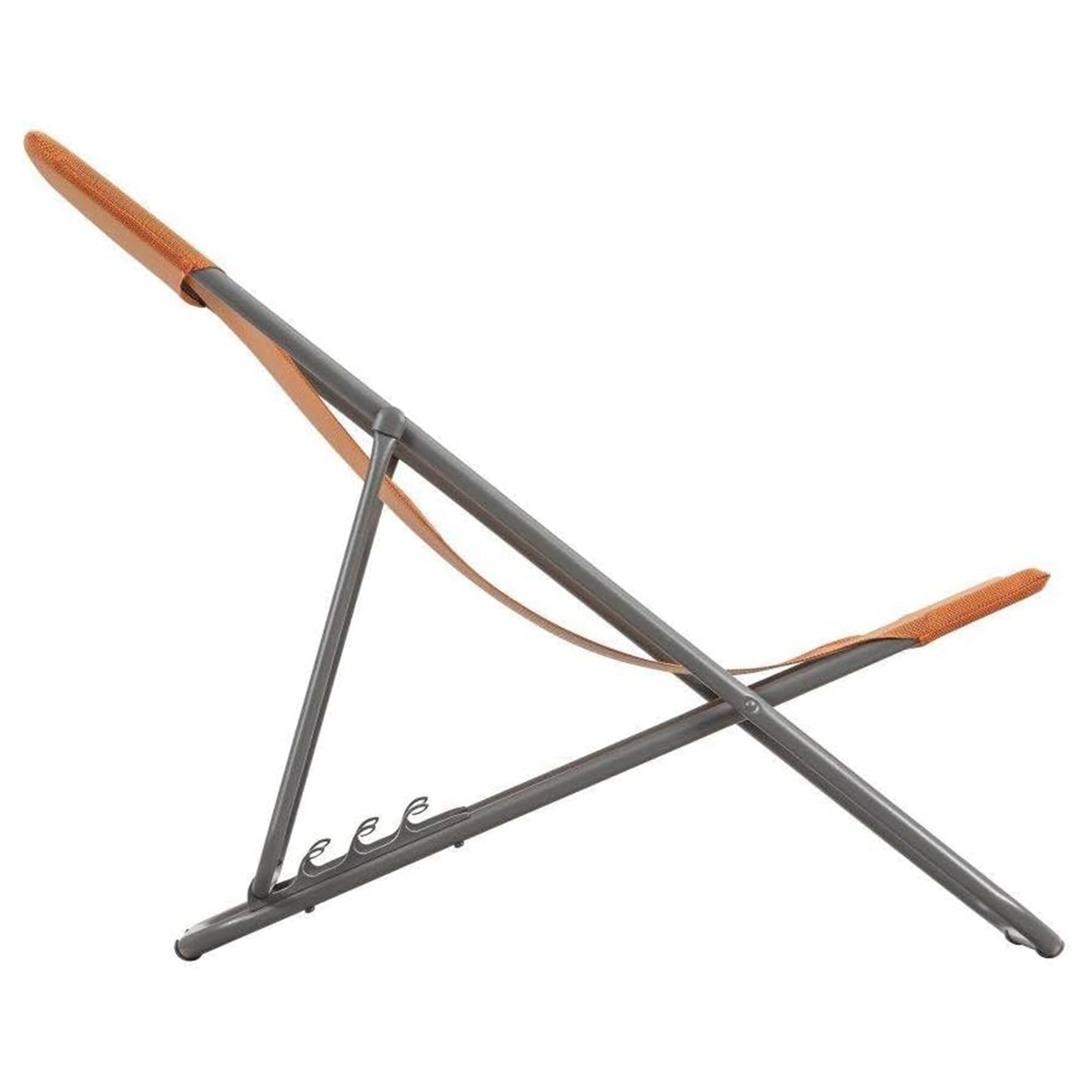 Lafuma - Transat Jardin Pliant Multi-Positions : Largeur 58 cm