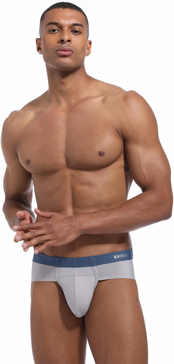 Cooling Nylon Briefs with Odor-Control Spacious Pouch, 3-Pack