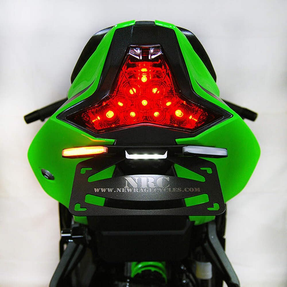 New Rage Cycles Fender Eliminator Compatible With Kawasaki ZX-4R (2023-Present) Tucked