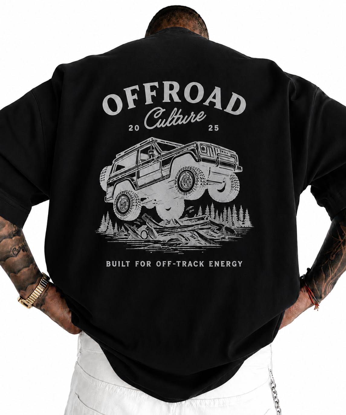 nexify Oversized T-Shirt | Premium Cotton Blend Loose Fit Round Neck Half Sleeve Casual Plain Solid Tee | Drop Shoulder Streetwear Summer Fashion for Men & Boys-picture-11