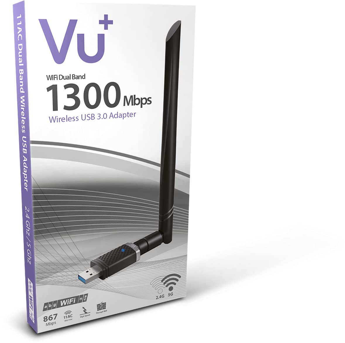 VU+ Dual Band Wireless USB 3.0 Adapter