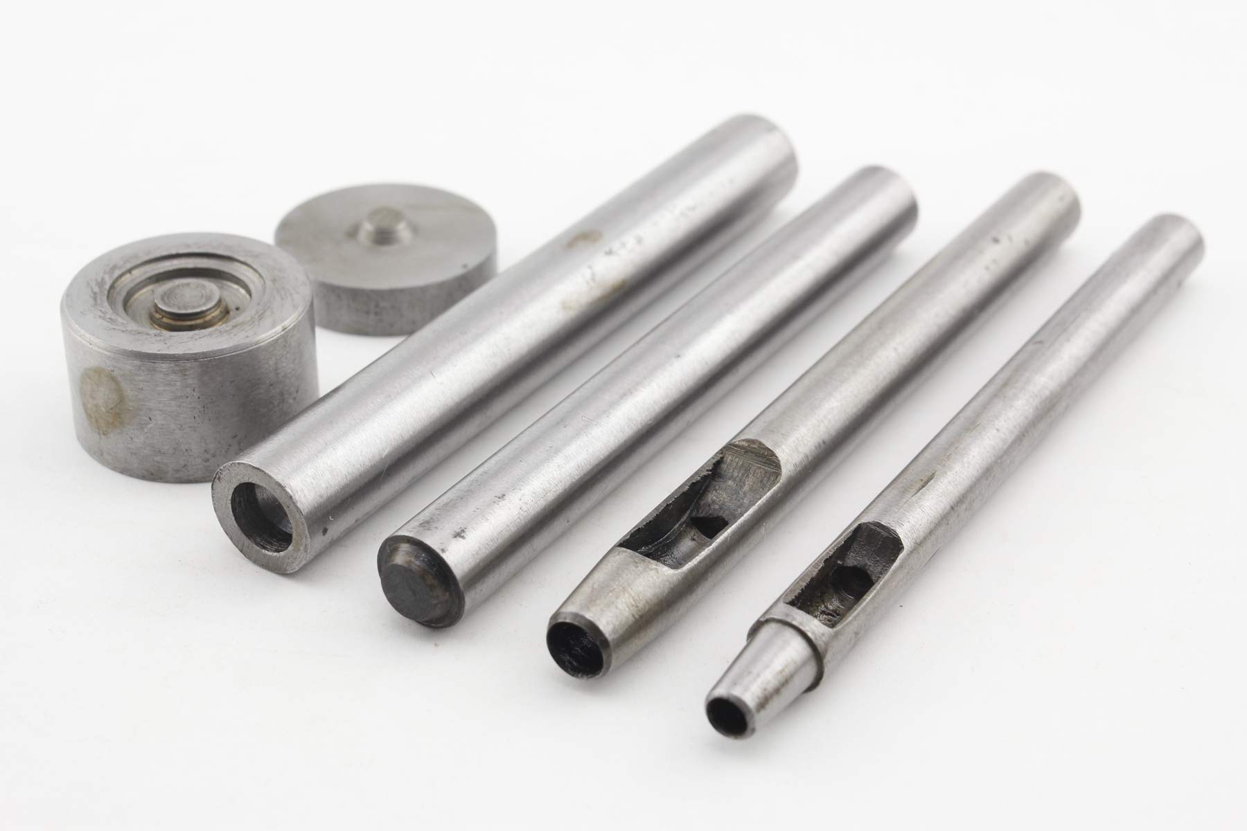 Kit 10 Pz Pulsanti A Scatto In Rame Da 8 Mm Con Stampo Per Cucitura – Bottoni Automatici Per Pelle, Abbigliamento E Fai Da Te (S85) - 4
