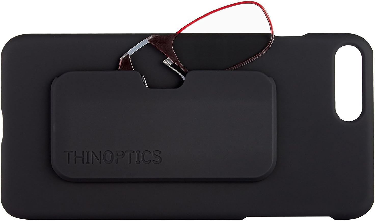 ThinOPTICS Slimline Case + Rectangular Reading Glasses, iPhone 7 Plus