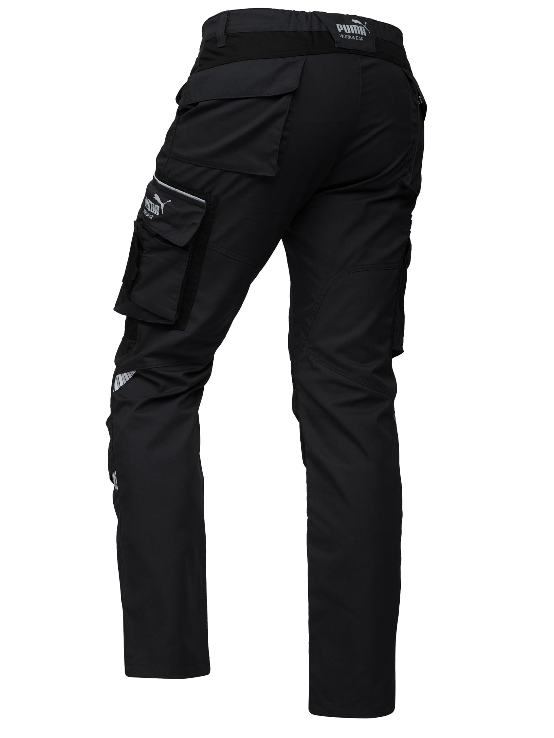 Puma Workwear Precision X - Arbeitshose Herren - Premium Arbeitskleidung mit vielen Taschen und verstärkten Kniepartien - Funktionshose mit Stretch für Handwerk und Baugewerbe