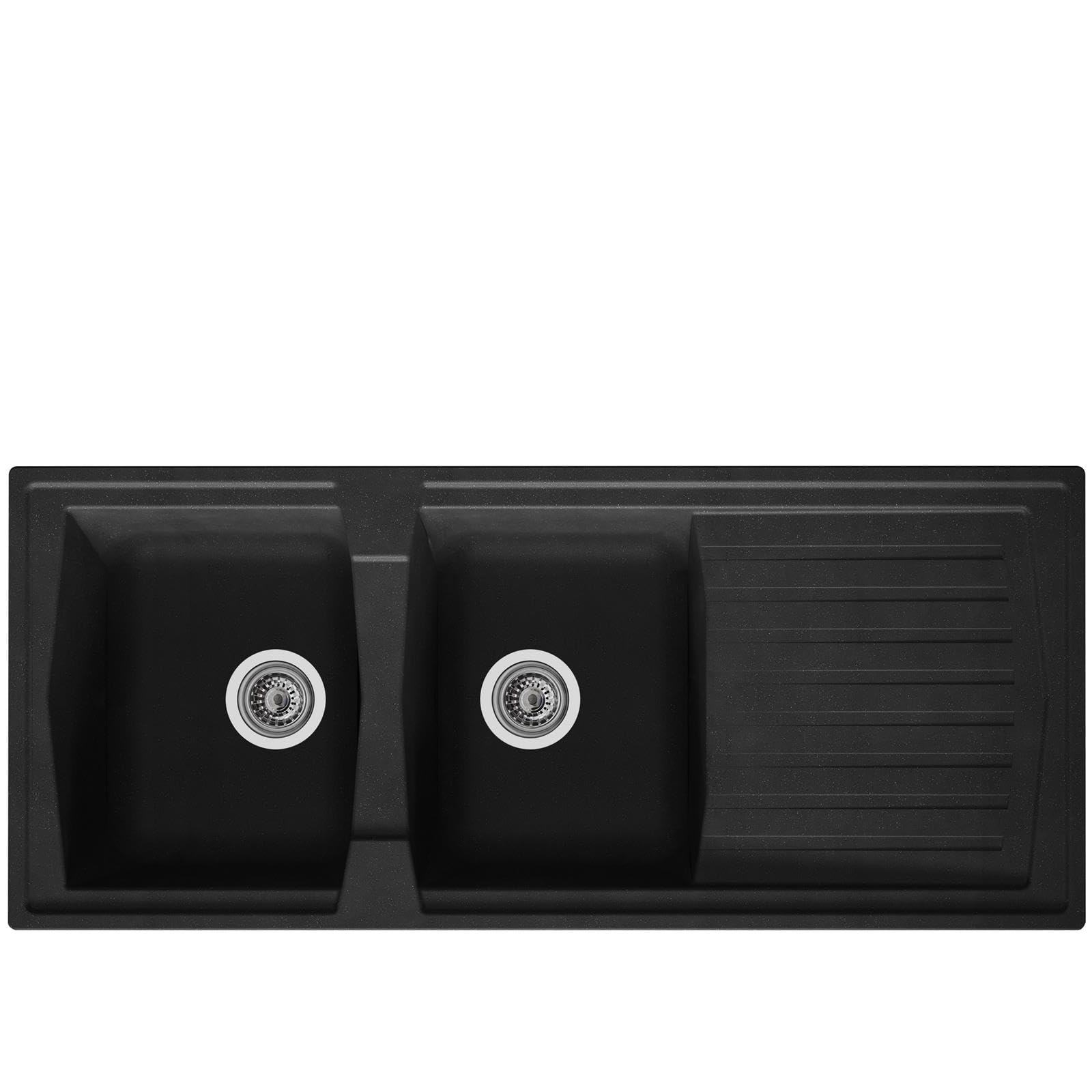 Sponsored Ad – Liquida AR20BL 2.0 Bowl SMC Composite Reversible Inset Large Black Kitchen Sink