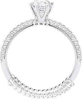 Sponsored Ad - TAHEXUN Ring Size Adjuster for Loose Rings - 12-Pack Tightener Set Include 3 Sizes for Adjusting Jewelry Si...