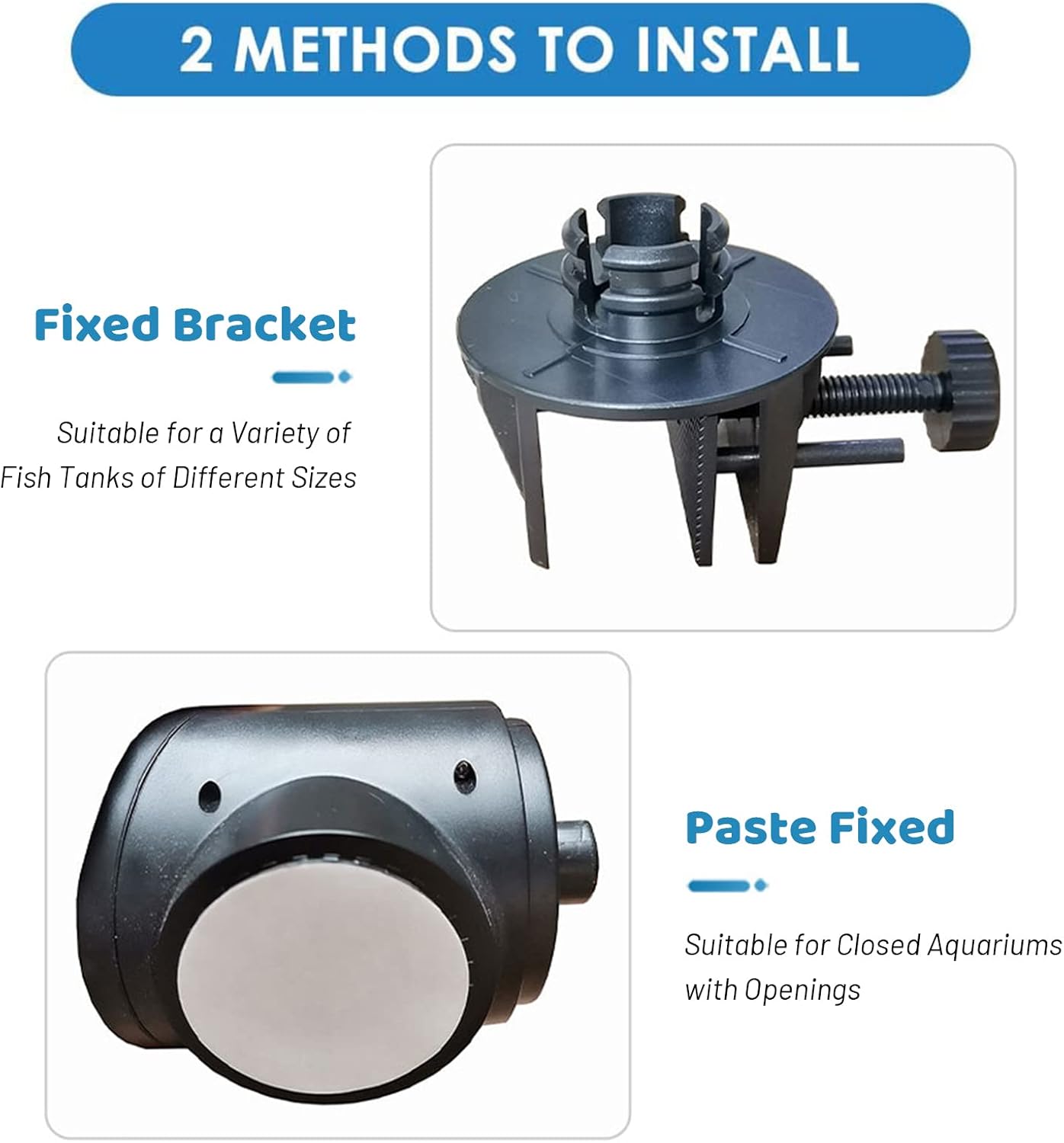 Automatic Fish Feeder,USB Rechargeable 200ML Large Capacity Aquarium Fish Tank Food Dispenser with Timer for Small Tank, Big Aquariums & Pond for Vacation and Weekend