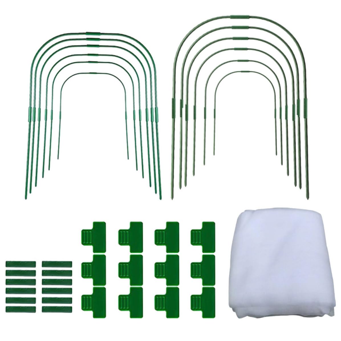 Couverture Végétale de Jardin 6,6x20 Pieds, Kit Anti-Gel