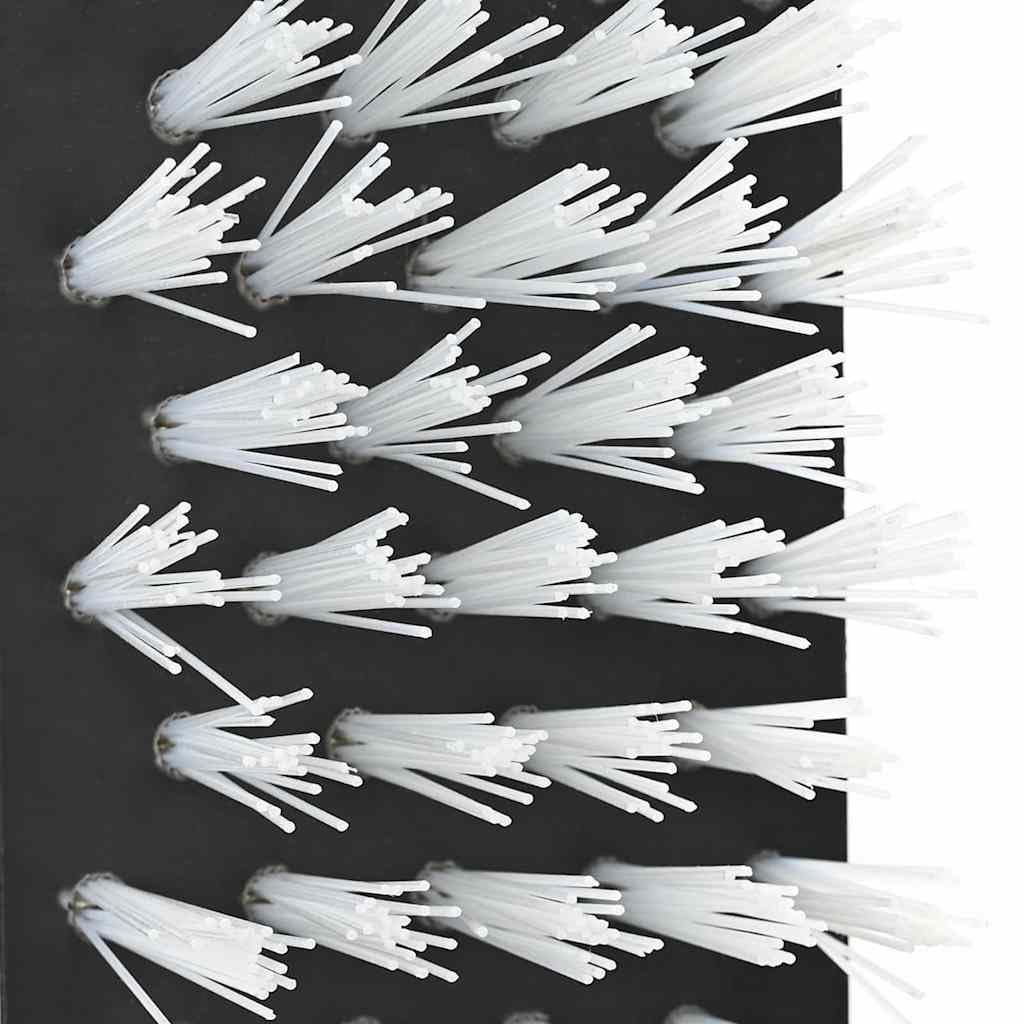 Solivagant Spazzole per Il Bestiame Nero e Bianco 84 x 10 x 91 cm PVC,Nero,7.38kg