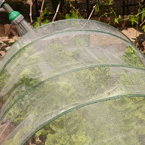 Image of Shahji creation 5'x10' Mosquito Bug Insect Bird Net Barrier Hunting Blind Garden Netting For Protect Your Plant Fruits Flower