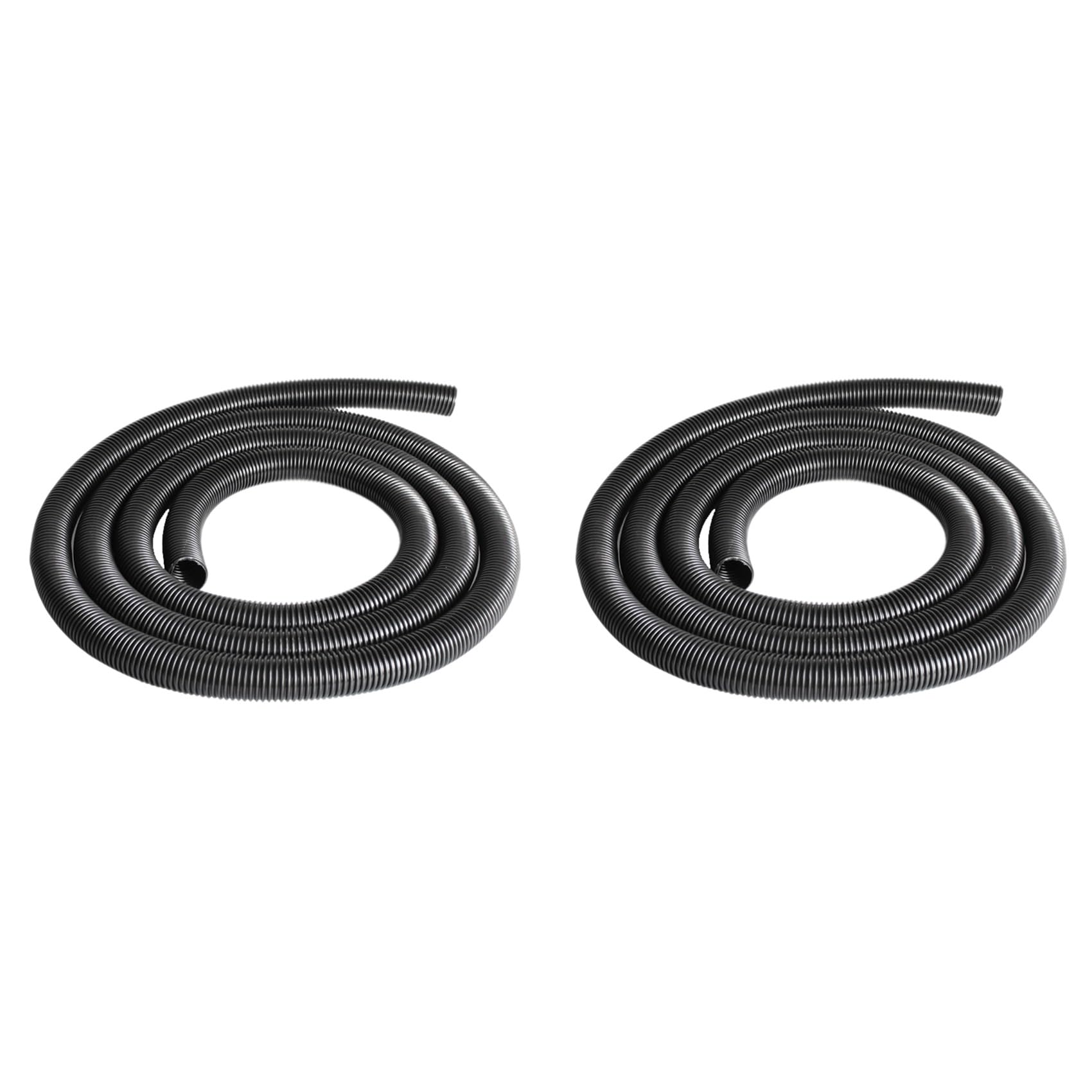 Hndhbfgrt 2pcs 3Meter Inner Diameter 32mm Vacuum Cleaner Threaded Hose Suction Tube Bellows Vacuum Tube Hose Replacement Parts