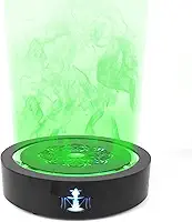 Base de luz a laser para narguilé, bateria recarregável, base de led para fumar, shisha narguile chicha, bandeja colorida de campo de força a laser (A)