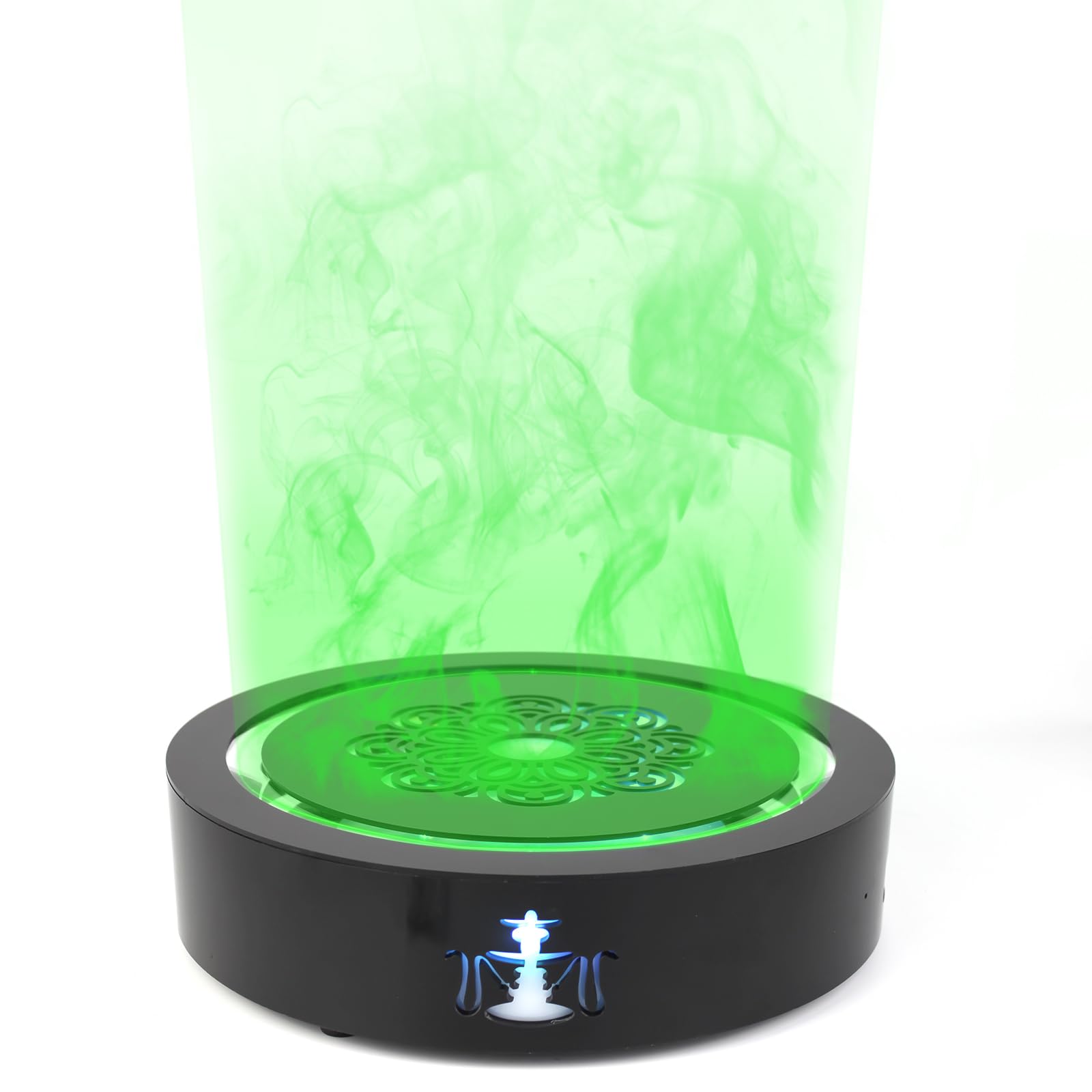 Hookah Laser Light Base Rechargeable Battery Lounge Led Base Smoking Shisha Narguile Chicha Colorful Laser Force Field Tray