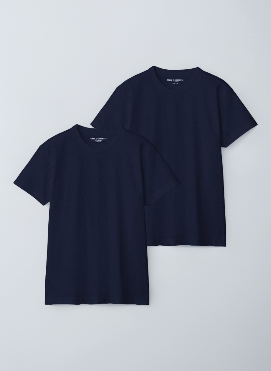 Amazon.co.jp: [グンゼ] インナーシャツ コムシコムサ クルーネック 2