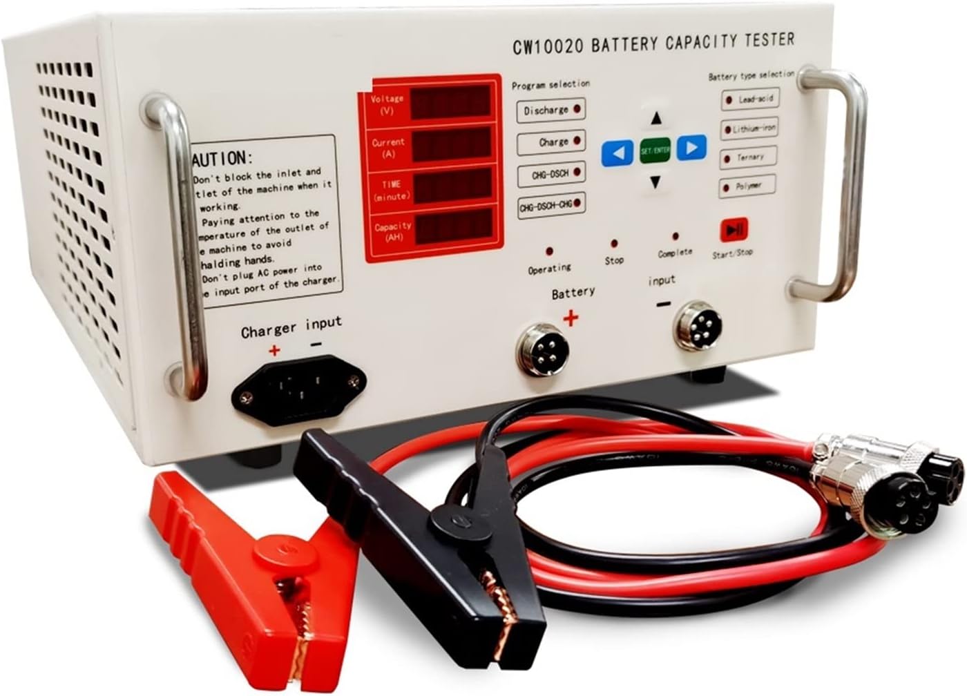 Testeur de charge de batterie Testeur de batterie multifonction Testeur